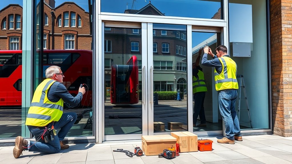 Automatic Door Installation Abbey Wood