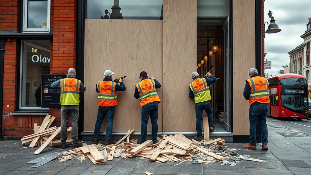 Boarding Up Security Abbey Wood