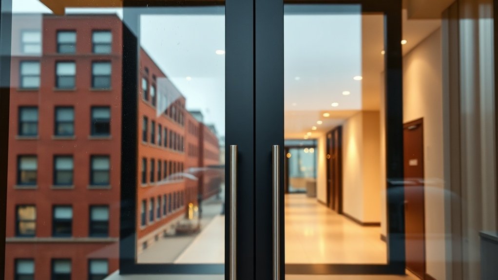 Glass Doors Belvedere