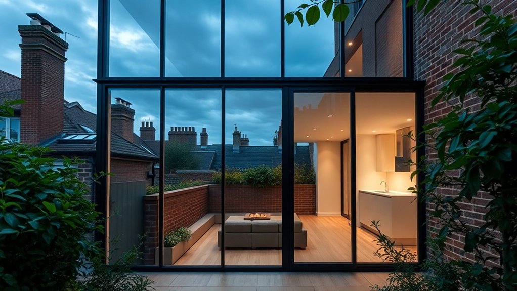 Glass Extension Walls Abbey Wood