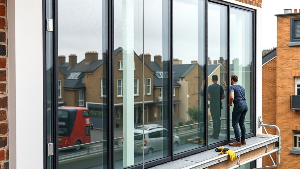 Polycarbonate to Glass Conversion Abbey Wood